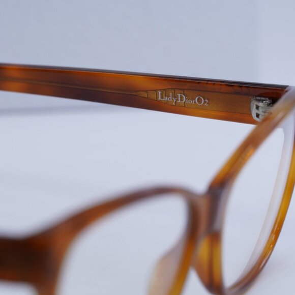 Final Price! Dior LADYDIORO 2 0SX7 00 Havana Eyeglasses 55mm main image 5